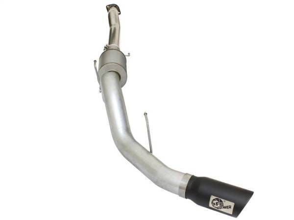aFe Atlas Exhausts 4in Cat-Back Aluminized Steel Exhaust Sys 2015 Ford F-150 V6 3.5L (tt) Black Tip - 49-03069-B thumbnail 3