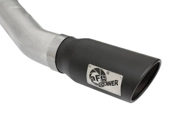 aFe Atlas Exhausts 4in Cat-Back Aluminized Steel Exhaust Sys 2015 Ford F-150 V6 3.5L (tt) Black Tip - 49-03069-B thumbnail 5