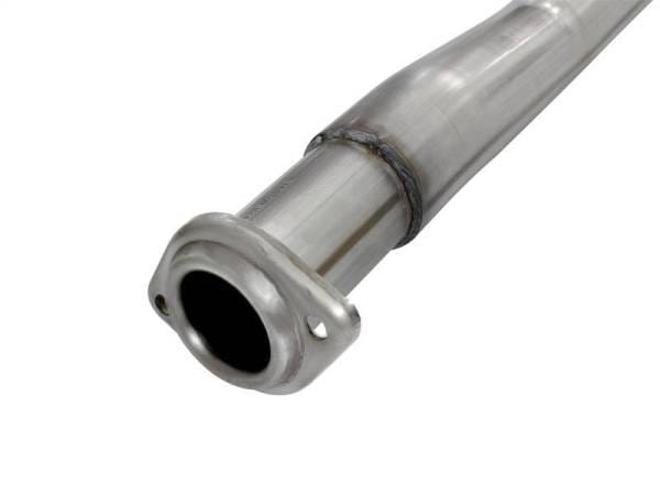aFe Atlas Exhausts 4in Cat-Back Aluminized Steel Exhaust 2015 Ford F-150 V6 3.5L (tt) Polished Tip - 49-03069-P thumbnail 3