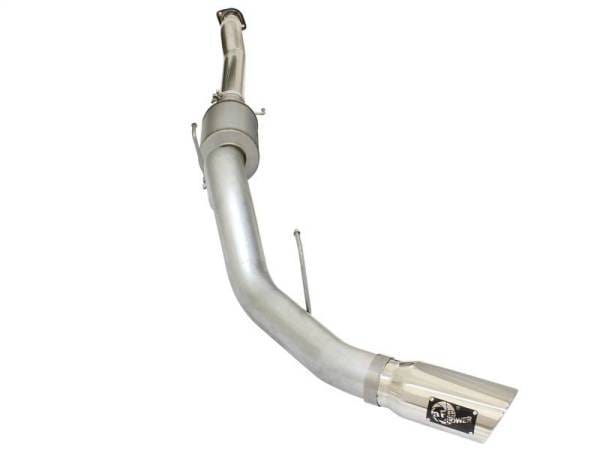 aFe Atlas Exhausts 4in Cat-Back Aluminized Steel Exhaust 2015 Ford F-150 V6 3.5L (tt) Polished Tip - 49-03069-P thumbnail 4