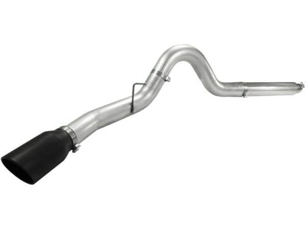 aFe Atlas 5in DPF-Back Aluminized Steel Exh Sys, Ford Diesel Trucks 08-10 V8-6.4L (td) Black tip - 49-03054-B thumbnail 7