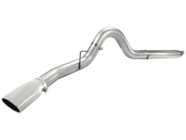 aFe Atlas 5in DPF-Back Aluminized Steel Exh Sys, Ford Diesel Trucks 08-10 V8-6.4L (td) Polished tip - 49-03054-P thumbnail 3