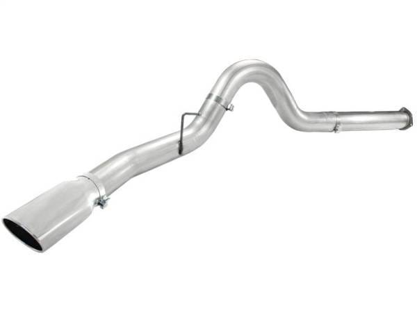aFe Atlas 5in DPF-Back Aluminized Steel Exh Sys, Ford Diesel Trucks 11-14 v8-6.7L (td) Polished tip - 49-03055-P thumbnail 3