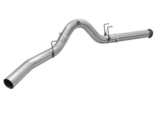 aFe Atlas Exhausts 5in DPF-Back Aluminized Steel Exhaust System 2015 Ford Diesel V8 6.7L (td) No Tip - 49-03064 thumbnail 2