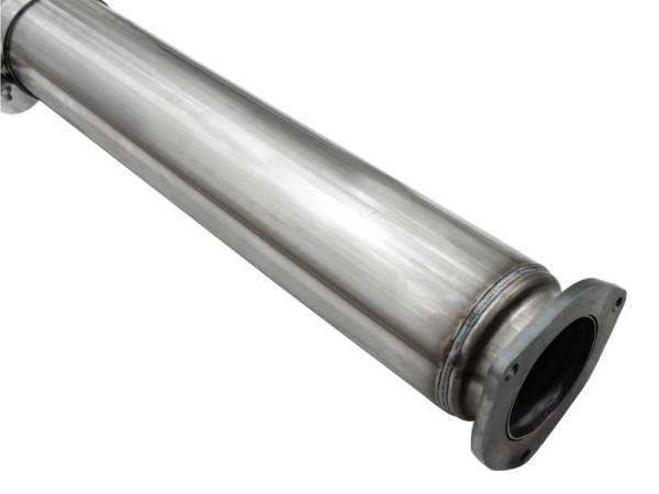 aFe Atlas Exhausts 5in DPF-Back Aluminized Steel Exhaust Sys 2015 Ford Diesel V8 6.7L (td) Black Tip - 49-03064-B thumbnail 6