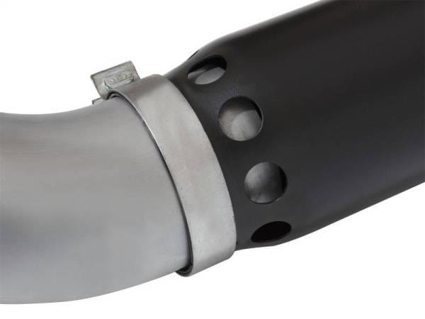 aFe Atlas Exhaust 5in DPF-Back Aluminized Steel w/ Black Tips 16-17 GM Diesel Truck V8-6.6L (td) - 49-04081-B