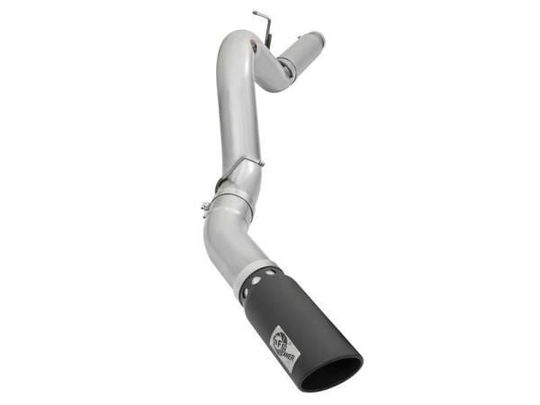 aFe Atlas Exhaust 5in DPF-Back Aluminized Steel w/ Black Tips 16-17 GM Diesel Truck V8-6.6L (td) - 49-04081-B thumbnail 2
