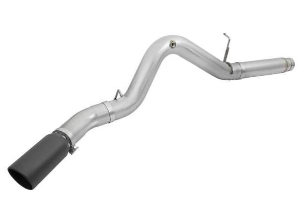 aFe Atlas Exhaust 5in DPF-Back Aluminized Steel w/ Black Tips 16-17 GM Diesel Truck V8-6.6L (td) - 49-04081-B thumbnail 4