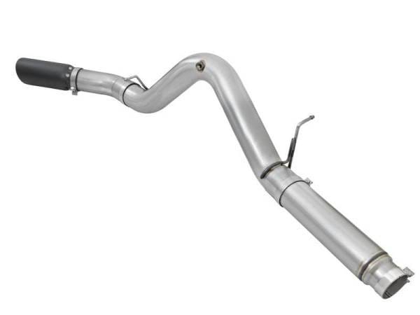 aFe Atlas Exhaust 5in DPF-Back Aluminized Steel w/ Black Tips 16-17 GM Diesel Truck V8-6.6L (td) - 49-04081-B thumbnail 5