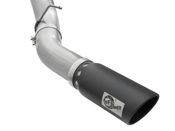 aFe Atlas Exhaust 5in DPF-Back Aluminized Steel w/ Black Tips 16-17 GM Diesel Truck V8-6.6L (td) - 49-04081-B thumbnail 6