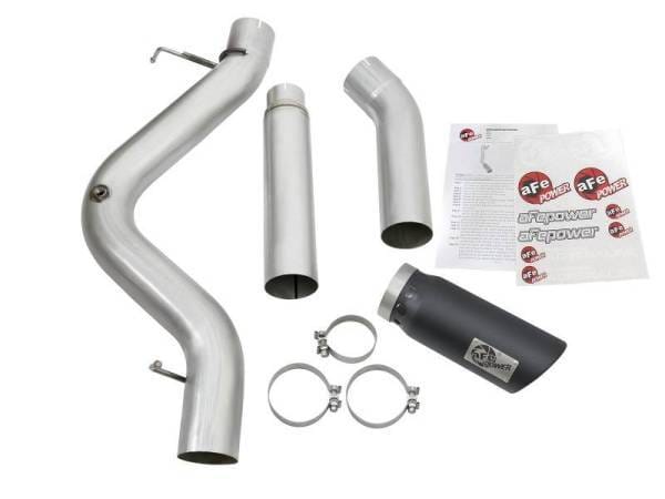 aFe Atlas Exhaust 5in DPF-Back Aluminized Steel w/ Black Tips 16-17 GM Diesel Truck V8-6.6L (td) - 49-04081-B thumbnail 7
