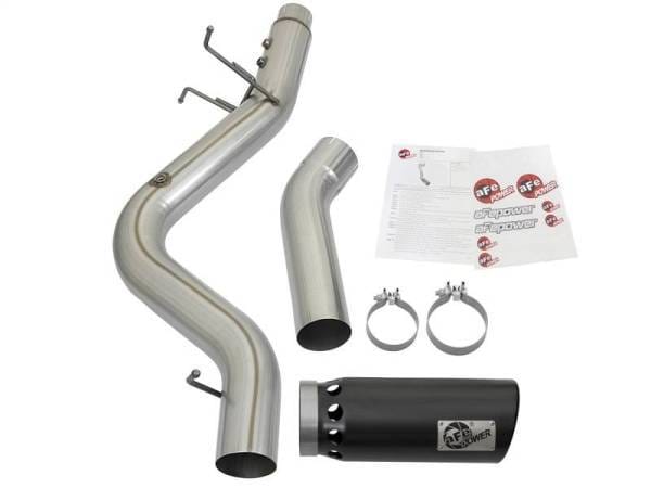 aFe ATLAS 5in DPF-Back Aluminized Steel Exhaust System GM Diesel Trucks 2017 V8 6.6L (td) L5P - 49-04085-B thumbnail 3