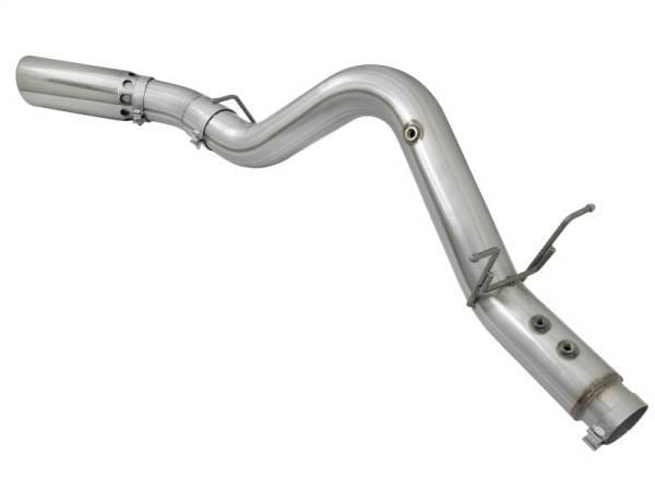 aFe ATLAS 5in DPF-Back Aluminized Steel Exhaust System w/Polished Tips 2017 GM Duramax 6.6L (td) L5P - 49-04085-P thumbnail 3