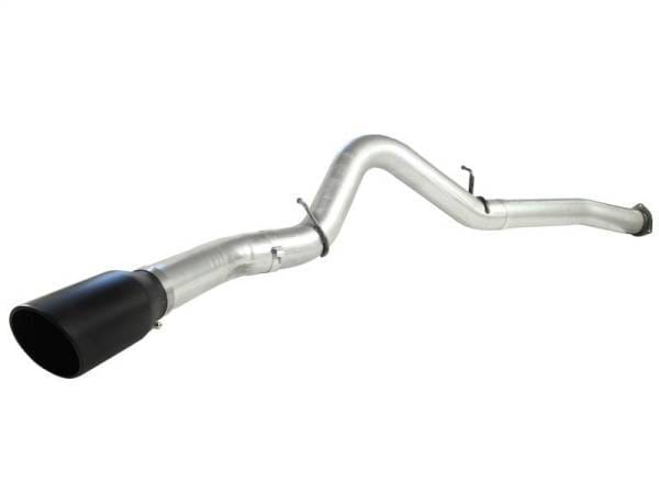 aFe Atlas Exhaust 5in DPF-Back Al Steel 07.5-10 GM Diesel Trucks V8-6.6L (td) LMM (Blk Tip) - 49-04040-B thumbnail 3
