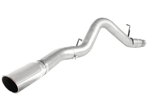 aFe Atlas Exhaust 5in DPF-Back Al Steel 11-13 GM Diesel Trucks V8-6.6L (td) LML (Pol Tip) - 49-04041-P thumbnail 2