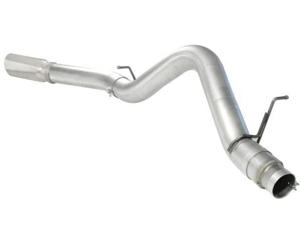 aFe Atlas Exhaust 5in DPF-Back Al Steel 11-13 GM Diesel Trucks V8-6.6L (td) LML (Pol Tip) - 49-04041-P thumbnail 4