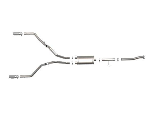 aFe Vulcan Series 3in 304SS Cat-Back w/ Polished Tips 15-20 Ford F-150 V6 2.7L/35L(tt) / V8 5.0L - 49-33130-P thumbnail 6