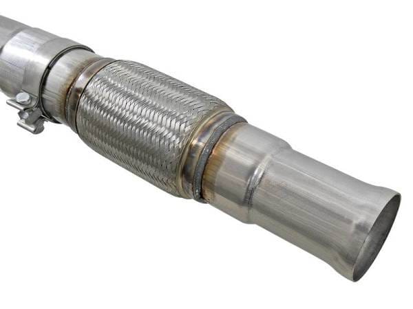aFe Vulcan Series 4-3in 304SS Exhaust Cat-Back w/ Blk Tips 2019 GM Silverado/Sierra 1500 V8-6.2L - 49-34102-B thumbnail 5