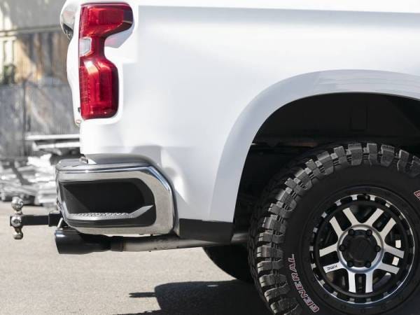 aFe Vulcan Series 3in-2-1/2in 304 SS Cat-Back 2019 GM Silverado / Sierra 1500 V8-5.3L w/ Black Tips - 49-34104-B thumbnail 4