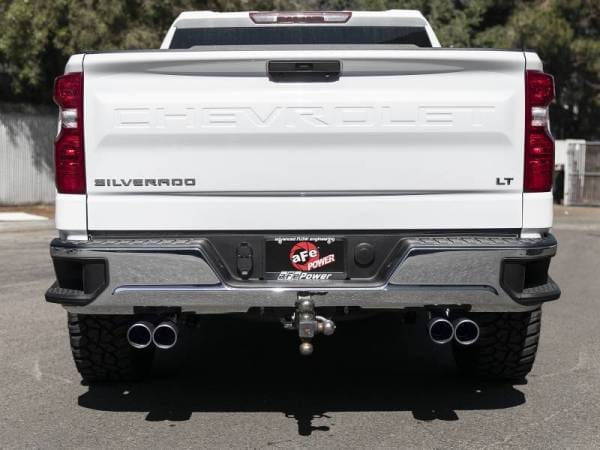 aFe Vulcan Series 3in-2-1/2in 304 SS Cat-Back 2019 GM Silverado / Sierra 1500 V8-5.3L w/ Black Tips - 49-34104-B thumbnail 5