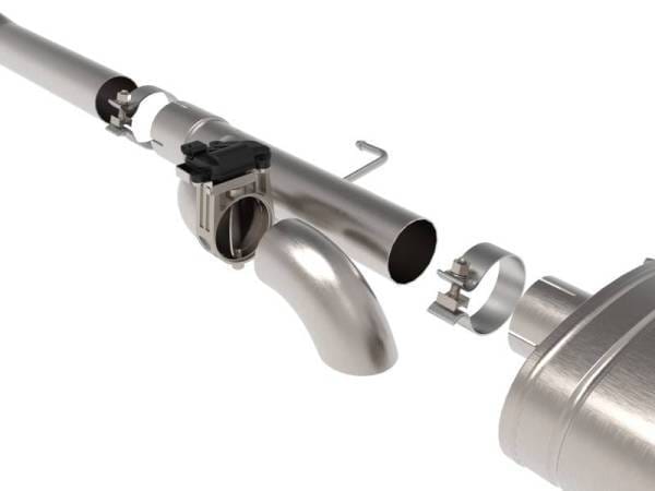 aFe Gemini XV 3in 304 SS Cat-Back Exhaust 15-20 Ford F-150 V6 2.7L/3.5 w/ Polished Tips - 49-33123-P thumbnail 4