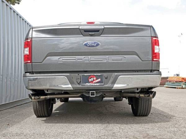 aFe Gemini XV 3in 304 SS Cat-Back Exhaust 15-20 Ford F-150 V6 2.7L/3.5 w/ Polished Tips - 49-33123-P thumbnail 8