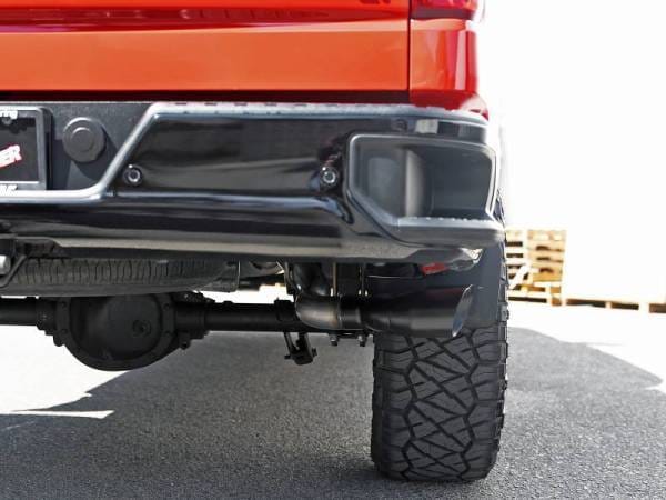 aFe Vulcan Series 3in 304SS Exhaust Cat-Back w/Blk Tip 2019 GM Silverado/Sierra 1500 L4-2.7L (t) - 49-34109-B thumbnail 2
