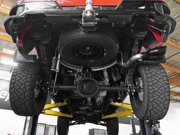 aFe Vulcan Series 3in 304SS Exhaust Cat-Back w/Blk Tip 2019 GM Silverado/Sierra 1500 L4-2.7L (t) - 49-34109-B thumbnail 4