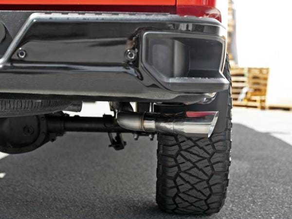 aFe Vulcan Series 3in 304SS Exhaust Cat-Back w/ Pol Tips 2019 GM Silverado / Sierra 1500 L4-2.7L (t) - 49-34109-P thumbnail 2