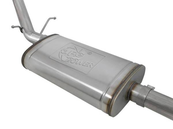 aFe Vulcan Series 3in 304SS Exhaust Cat-Back w/ Pol Tips 2019 GM Silverado / Sierra 1500 L4-2.7L (t) - 49-34109-P thumbnail 5