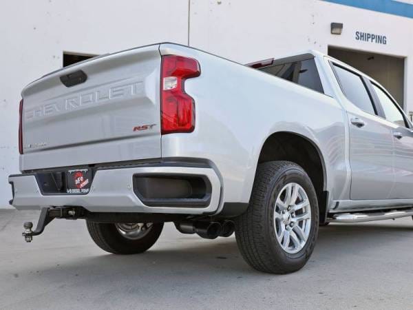 aFe Rebel XD Series 3in 304SS DPF-Back 20-21 GM Trucks L6-3.0L (td) LM2 - Dual Black Tip - 49-34129-B thumbnail 2