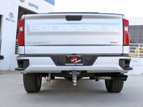 aFe Rebel XD Series 3in 304SS DPF-Back 20-21 GM Trucks L6-3.0L (td) LM2 - Dual Black Tip - 49-34129-B thumbnail 3