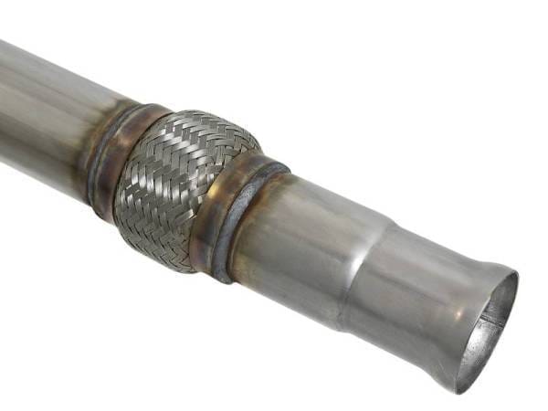 aFe Rebel XD Series 3in 304SS DPF-Back 20-21 GM Trucks L6-3.0L (td) LM2 - Dual Black Tip - 49-34129-B thumbnail 6