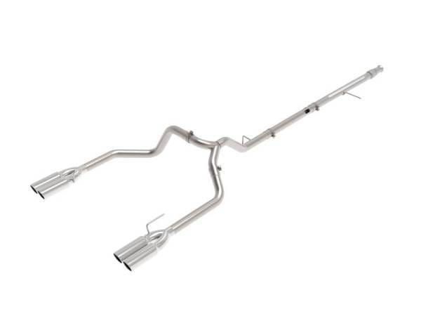 aFe Vulcan Series 3in 304SS DPF-Back 20-21 GM Trucks L6-3.0L (td) LM2 - Dual Polished Tip - 49-34130-P