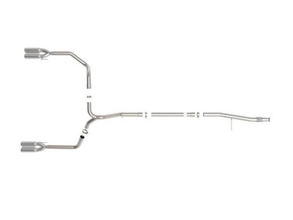 aFe Vulcan Series 3in 304SS DPF-Back 20-21 GM Trucks L6-3.0L (td) LM2 - Dual Polished Tip - 49-34130-P thumbnail 6