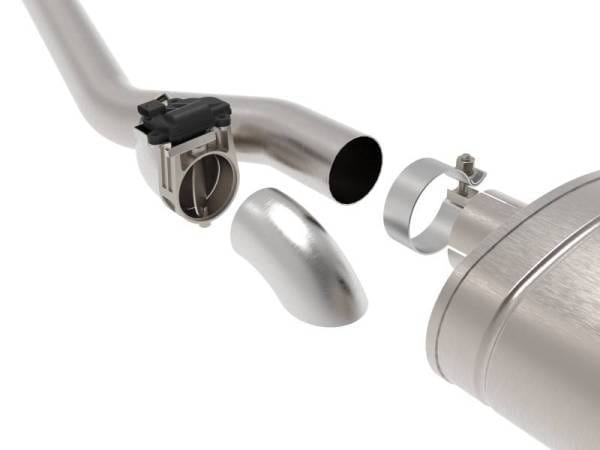 aFe Gemini XV 3in 304 SS Cat-Back Exhaust w/ Cutout 19-21 GM Silverado/Sierra 1500 V8 - 49-34138 thumbnail 4