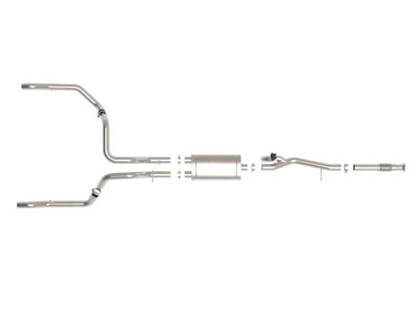 aFe Gemini XV 3in 304 SS Cat-Back Exhaust w/ Cutout 19-21 GM Silverado/Sierra 1500 V8 - 49-34138 thumbnail 9