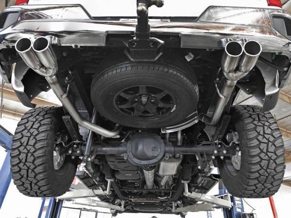aFe Vulcan Series 3in-2-1/2in 304 SS Cat-Back 2019 GM Silverado 1500 V8-5.3L w/ Polished Tips - 49-34104-P thumbnail 2