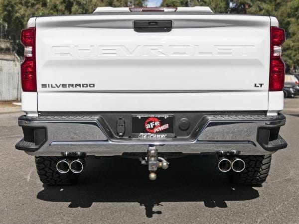 aFe Vulcan Series 3in-2-1/2in 304 SS Cat-Back 2019 GM Silverado 1500 V8-5.3L w/ Polished Tips - 49-34104-P thumbnail 3