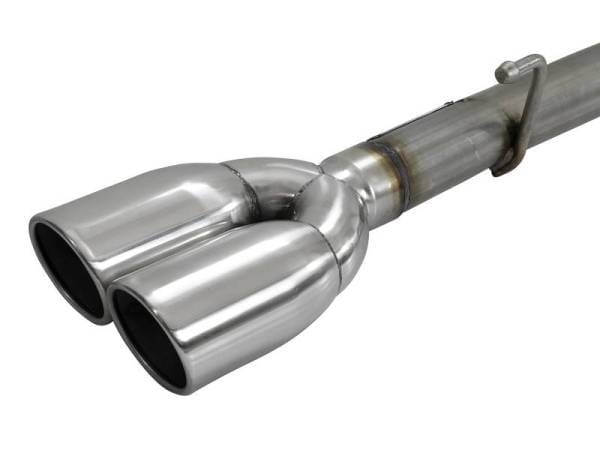 aFe Vulcan Series 3in-2-1/2in 304 SS Cat-Back 2019 GM Silverado 1500 V8-5.3L w/ Polished Tips - 49-34104-P thumbnail 6