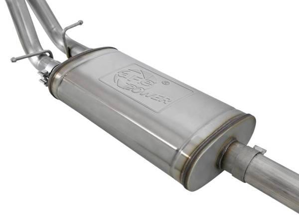 aFe Vulcan Series 3in-2-1/2in 304 SS Cat-Back 2019 GM Silverado 1500 V8-5.3L w/ Polished Tips - 49-34104-P thumbnail 7