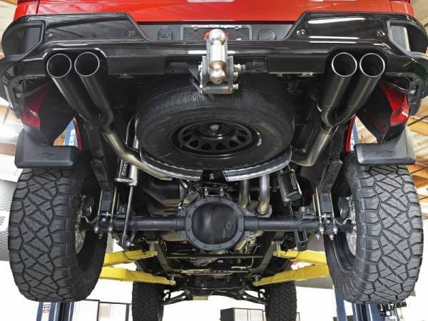 aFe Vulcan Series 3in 304 SS Exhaust Cat-Back w/ Black Tips 2019 GM Silverado/Sierra 1500 V8-5.3L - 49-34105-B thumbnail 3