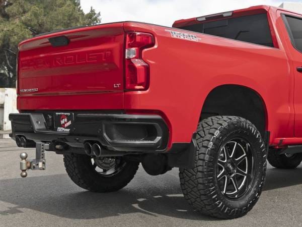 aFe Vulcan Series 3in 304 SS Exhaust Cat-Back w/ Black Tips 2019 GM Silverado/Sierra 1500 V8-5.3L - 49-34105-B thumbnail 4