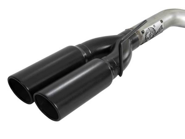 aFe Vulcan Series 3in 304 SS Exhaust Cat-Back w/ Black Tips 2019 GM Silverado/Sierra 1500 V8-5.3L - 49-34105-B thumbnail 5