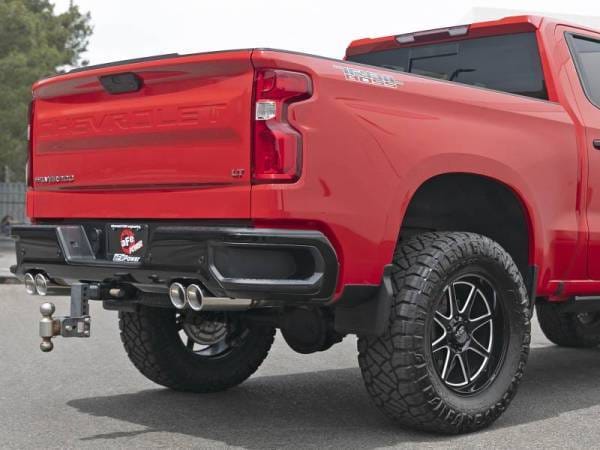 aFe Vulcan Series 3in 304SS Exhaust Cat-Back Exh w/ Pol Tips 2019 GM Silverado / Sierra 1500 V8-5.3L - 49-34105-P thumbnail 2