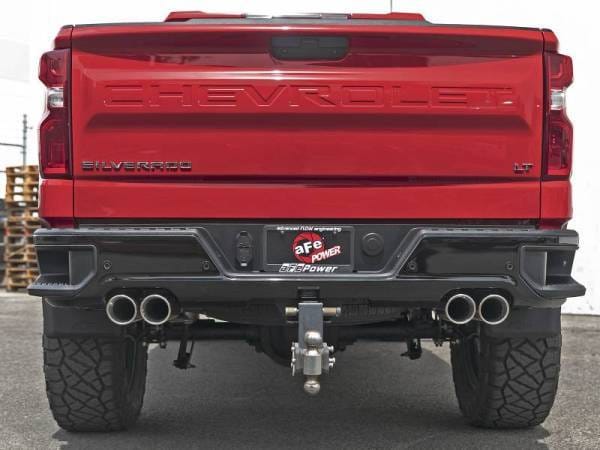 aFe Vulcan Series 3in 304SS Exhaust Cat-Back Exh w/ Pol Tips 2019 GM Silverado / Sierra 1500 V8-5.3L - 49-34105-P thumbnail 3