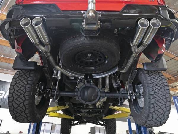 aFe Vulcan Series 3in 304SS Exhaust Cat-Back Exh w/ Pol Tips 2019 GM Silverado / Sierra 1500 V8-5.3L - 49-34105-P thumbnail 4