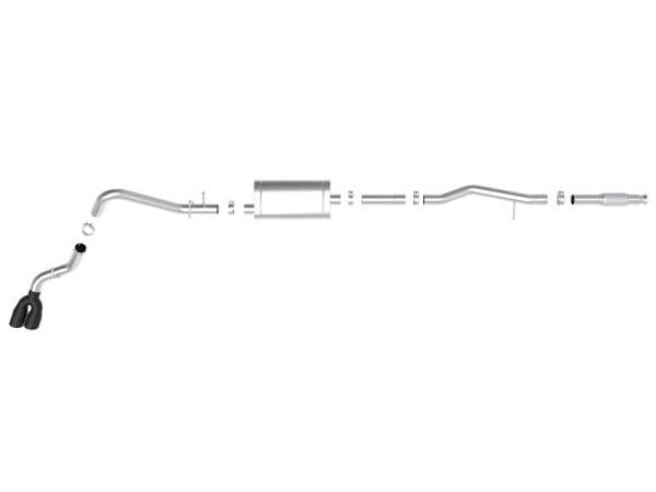 aFe Vulcan Series 3in 304SS Exhaust Cat-Back w/Blk Tip 2019 GM Silverado/Sierra 1500 V6-4.3L/V8-5.3L - 49-34106-B thumbnail 9