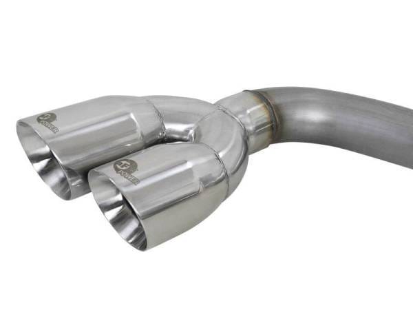 aFe Vulcan Series 3in 304SS Exhaust Cat-Back w/Pol Tip 2019 GM Silverado/Sierra 1500 V6-4.3L/V8-5.3L - 49-34106-P thumbnail 2