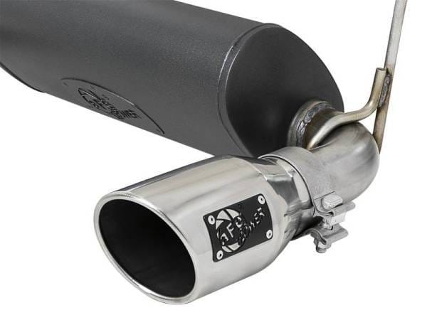 aFe Rebel Series 2.5in 304 SS Cat-Back Exhaust w/ Polished Tips 2018+ Jeep Wrangler (JL) V6 3.6L - 49-38066-P thumbnail 7